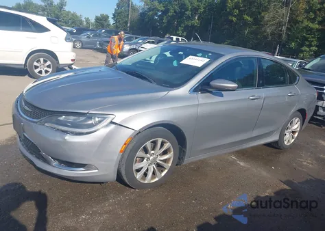 2015 Chrysler 200 C из США, поврежденный, VIN 1C3CCCCB8FN545351